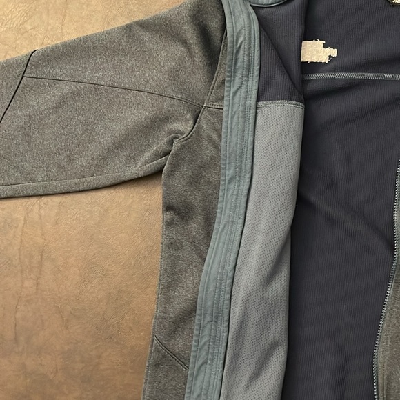 Men’s The North Face Heather Blue Windfall Jacket; Size: M - Picture 8 of 10